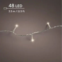 Load image into Gallery viewer, Warm White String Lights 48LED Battery Operated
