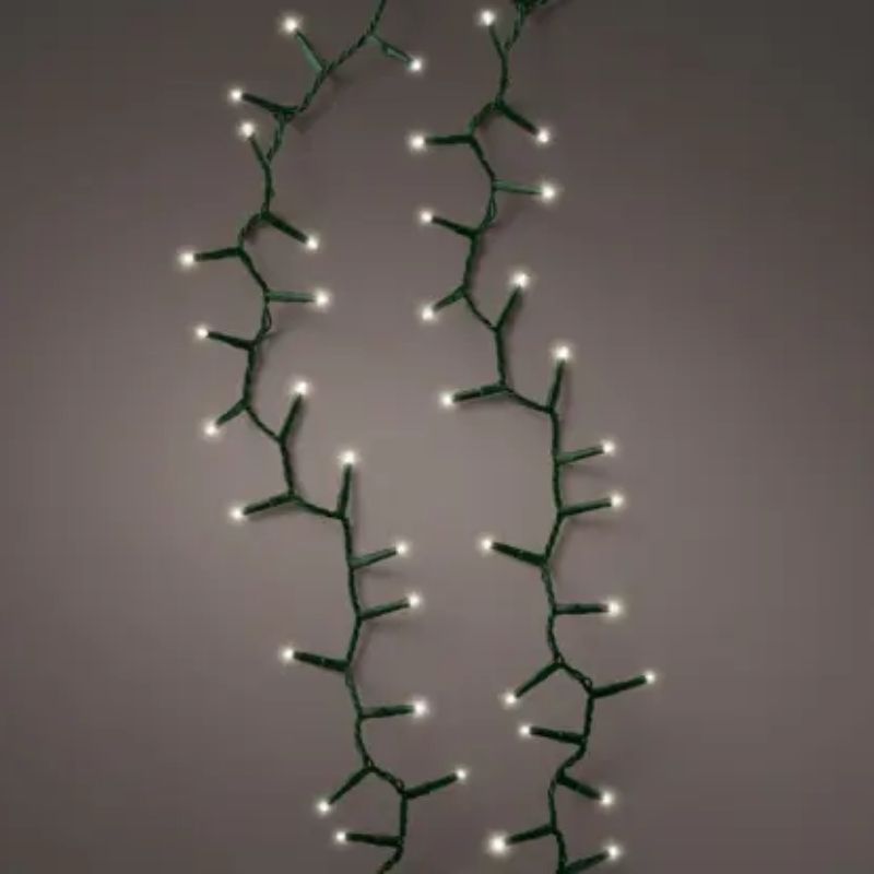 Warm White String Lights 160LED Battery Operated