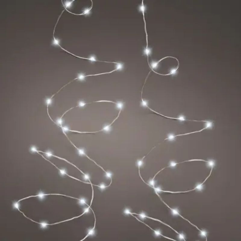 Micro Classic Warm String Lights 100LED Battery Operated