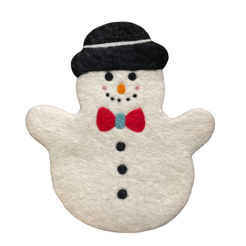 Snowman Felt Trivet