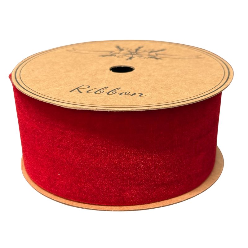 Red Velvet Ribbon 2x20
