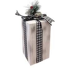 Load image into Gallery viewer, Wooden Presnt w/Bow Asrt
