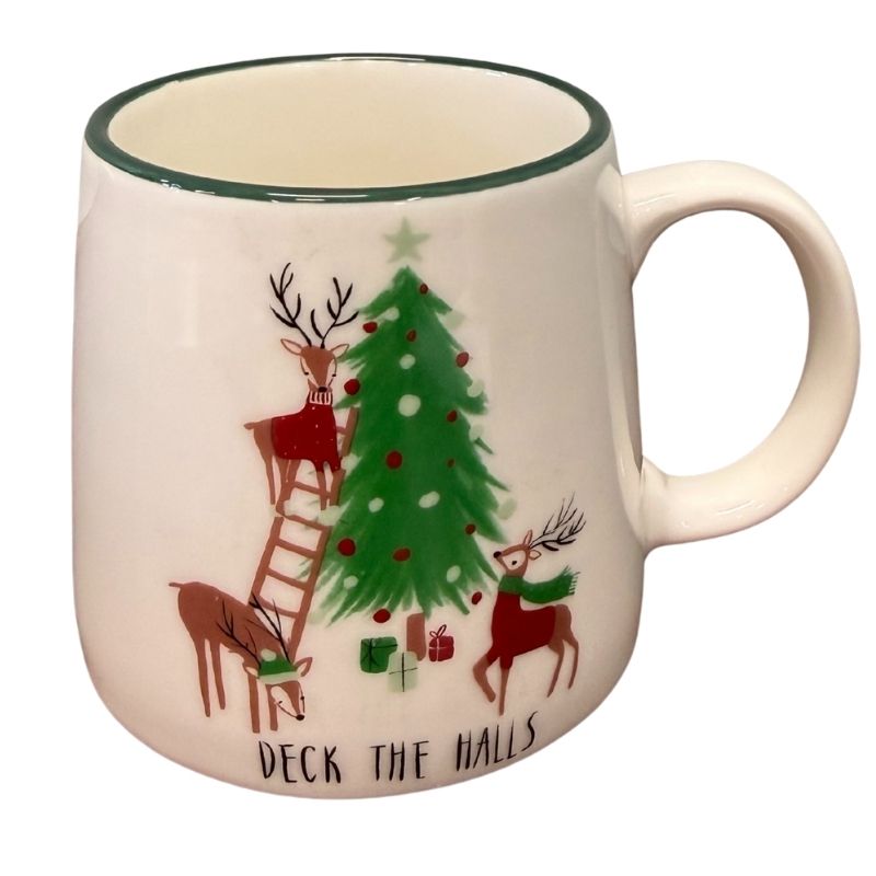 Deer Deck the Halls Mug 14oz