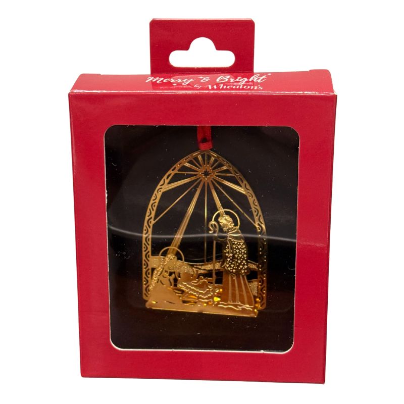 Nativity Die-Cut Ornament