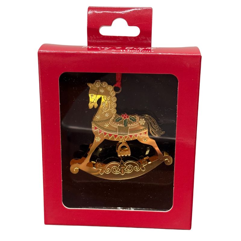 Rocking Horse Die-Cut Ornament
