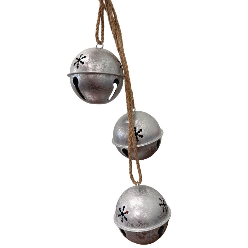 Silver Jingle Bells Hanging Rope 20
