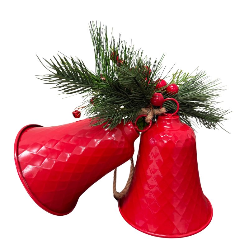 Red Bells w/Greenery 9