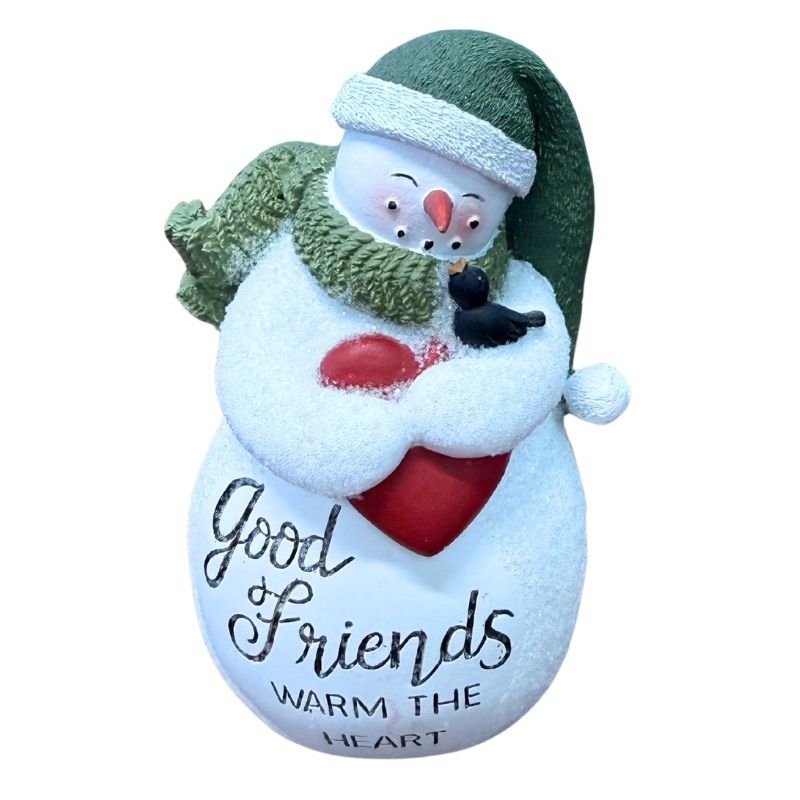 Fig. Snowman w/Heart 