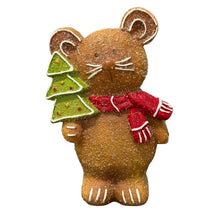 Load image into Gallery viewer, Gingerbread Mouse Figurine Asrt
