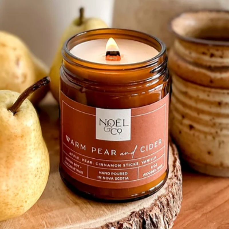 Warm Pear and Cider Candle 8oz