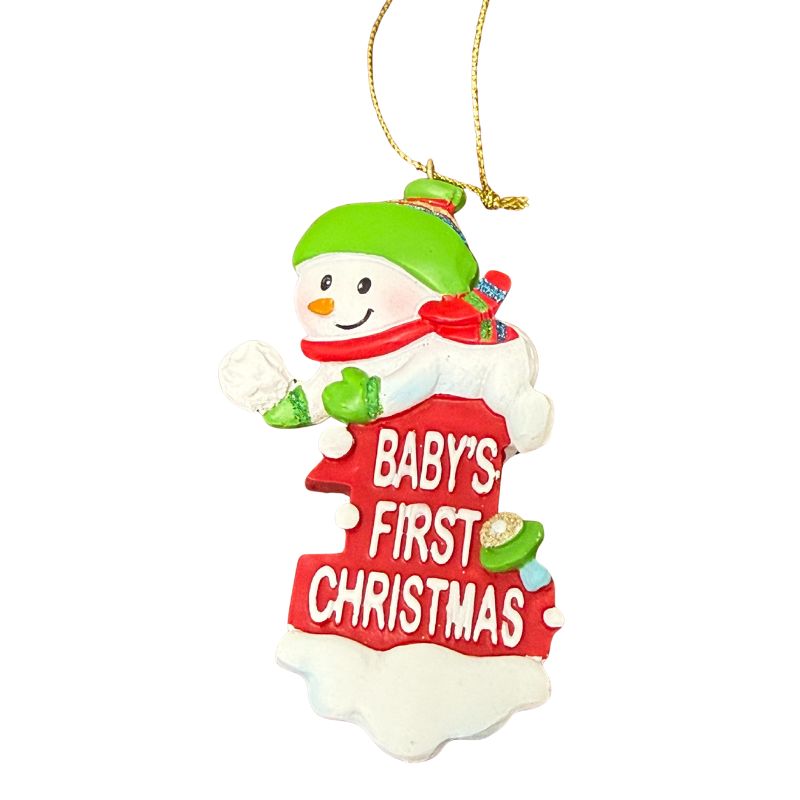 Baby's 1st Christmas Ornament