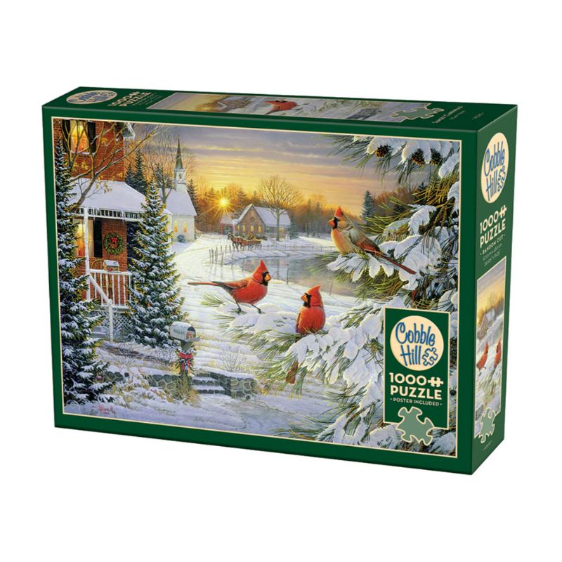 Sunset Cardinals Puzzle 1000pcs