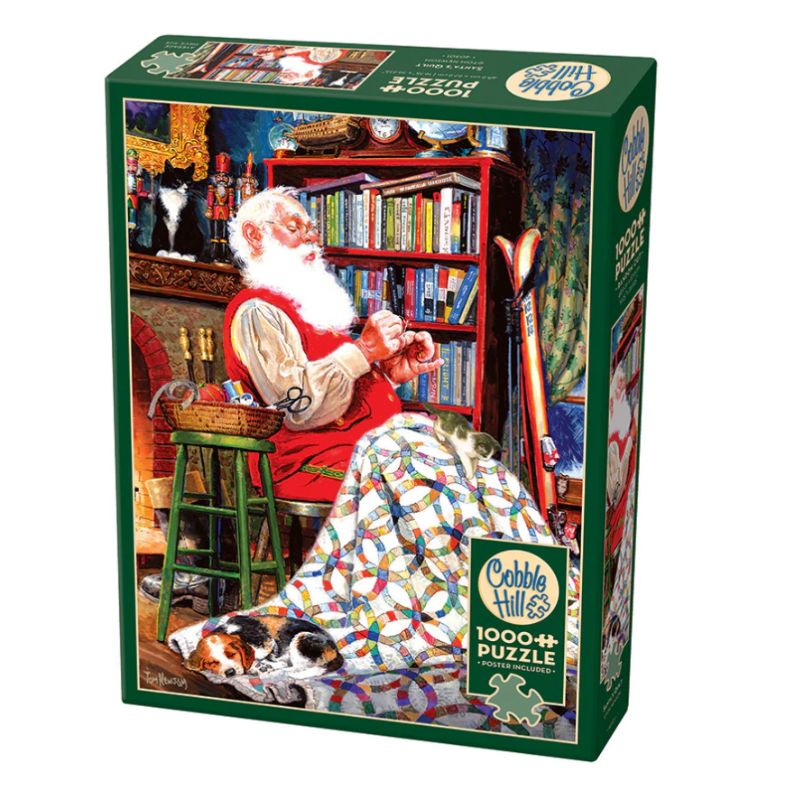 Santa's Quilt Puzzle 1000pcs