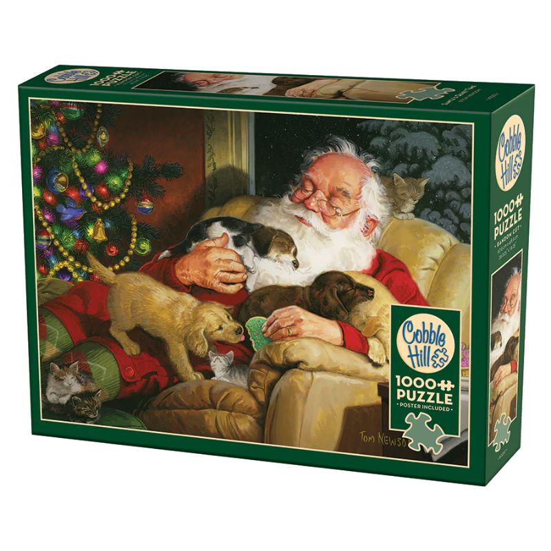 Santa's Quiet Time Puzzle 1000pcs