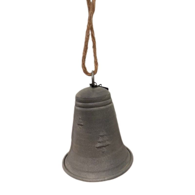 Bell with Jute Hanger 3.5x5