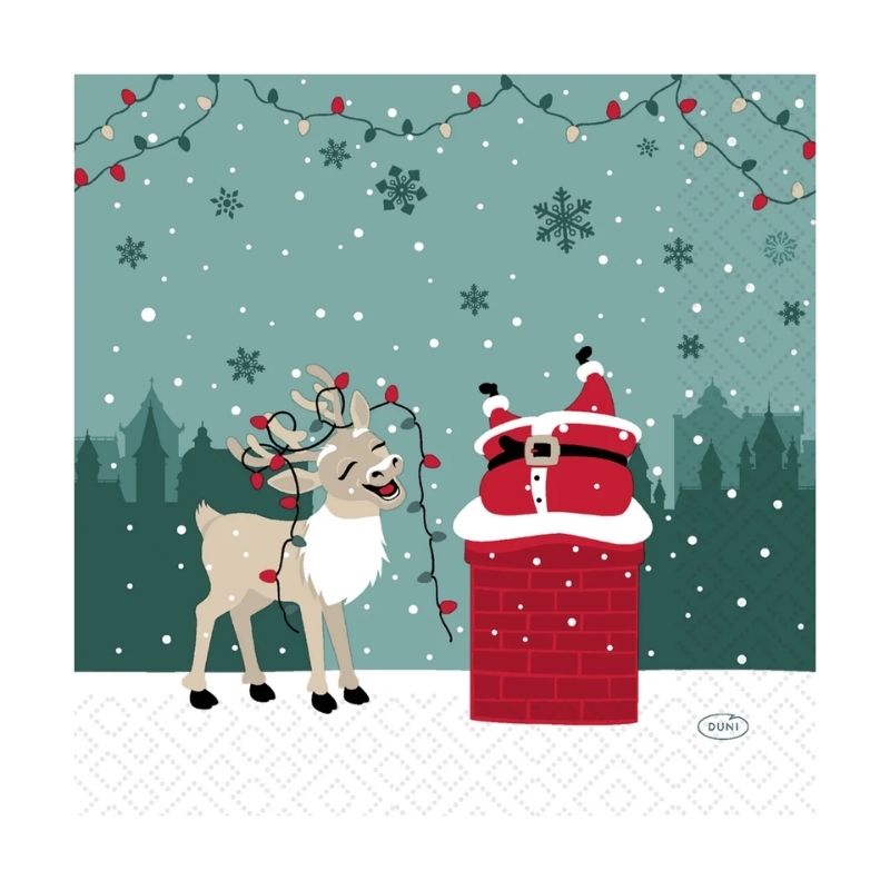 Jolly Journey Luncheon Paper Napkins