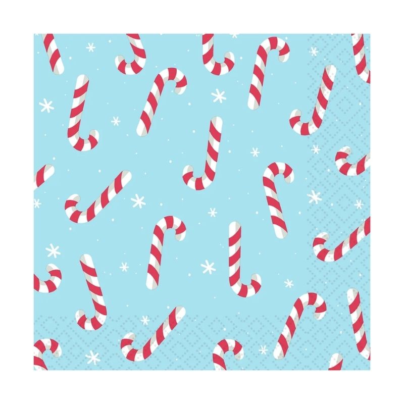 Peppermint Dream Luncheon Paper Napkins