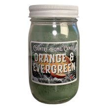 Load image into Gallery viewer, Orange &amp; Evergreen Candle
