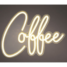Load image into Gallery viewer, LED Neon Sign Coffee 16x12
