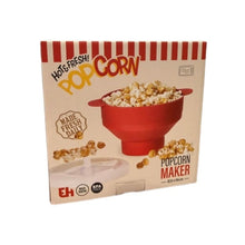Load image into Gallery viewer, Popcorn Popper Red with Lid
