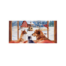 Load image into Gallery viewer, Winter Farmhouse Friends Sassafras Indoor/Outdoor Mat Insert
