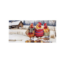 Load image into Gallery viewer, Holly Homestead Cozy Hens Sassafras Indoor/Outdoor Mat Insert
