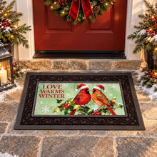 Load image into Gallery viewer, Snowbirds Love Warm Winter Sassafras Indoor/Outdoor Mat Insert

