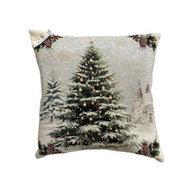 Load image into Gallery viewer, Winter Tree 18" Square Cushion Cover
