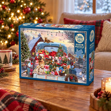 Load image into Gallery viewer, Country Truck In Winter Puzzle 500 pieces
