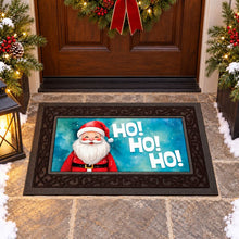 Load image into Gallery viewer, Rosy Cheeked Santa Sassafras Indoor/Outdoor Mat Insert
