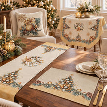 Load image into Gallery viewer, Gold Ornament with Bow Collection
