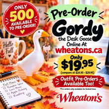 Load image into Gallery viewer, Gordy the Desktop Goose 8"  ***PRE-ORDER ONLY***
