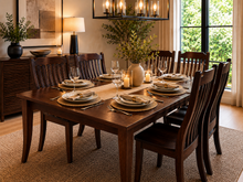 Load image into Gallery viewer, Harvest Square Table 60" w/18 Leaf
