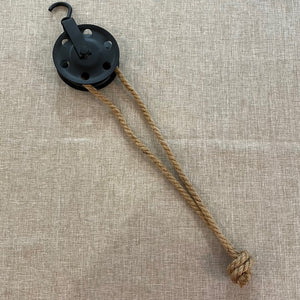 Decoration Metal & Wood Pulley