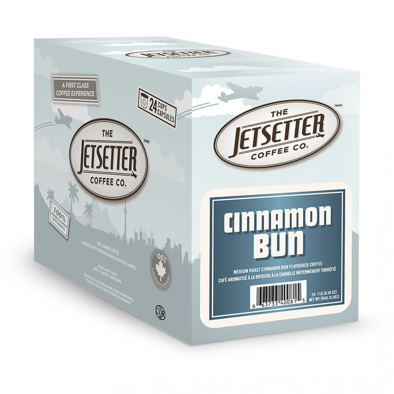 K-Cup Jetsetter Cinnamon Bun Coffee