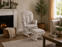 Load image into Gallery viewer, Wood Ottoman Glider

