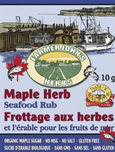 Farmer John's Herbs Maple Herb Seafood Rub