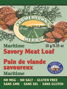Farmer John's Herbs Maritime Savory Meat Loaf