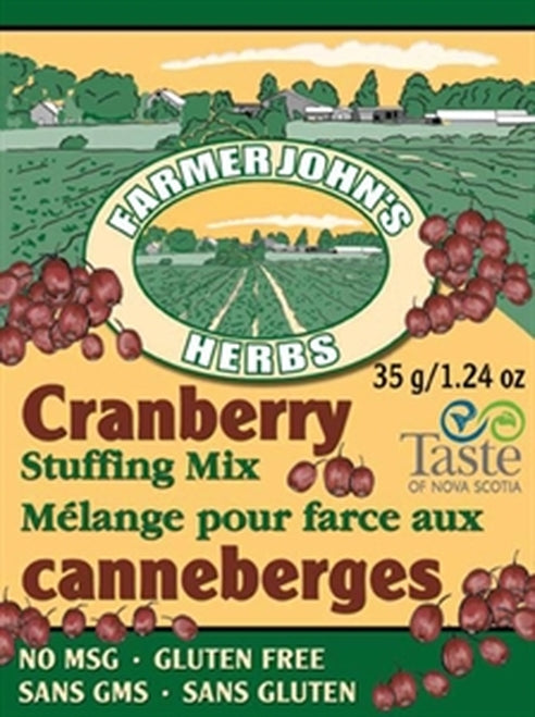 Farmer John's Herbs Cranberry Stuffing Mix