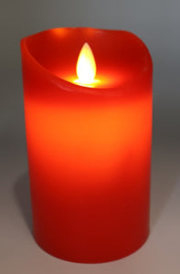 Battery Operated 3" Pillar Candle - 5" Tall