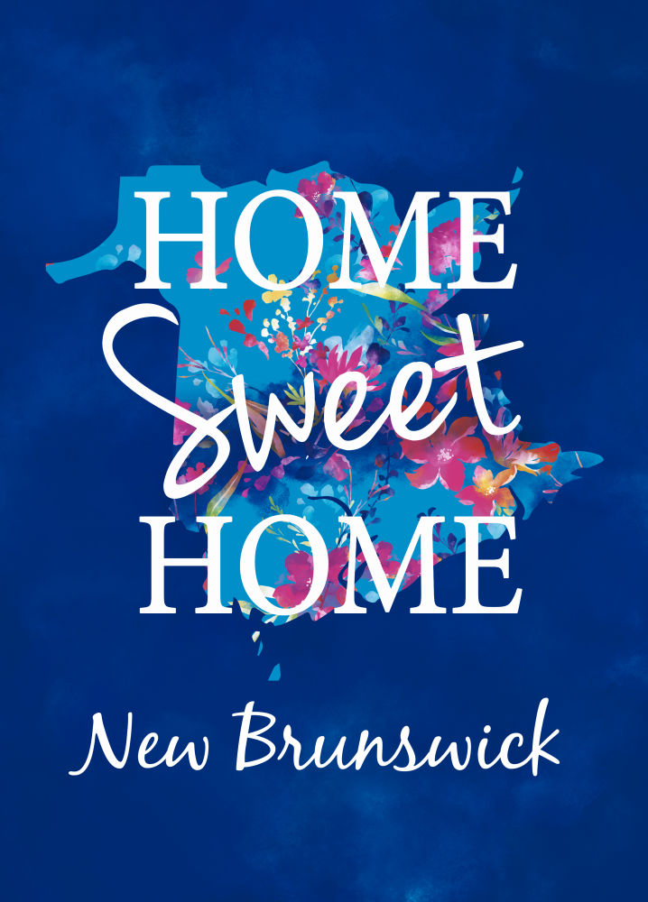 New Brunswick Floral Garden Flag