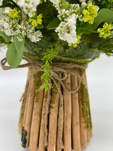 Load image into Gallery viewer, Yellow &amp; White Flower Centrepiece
