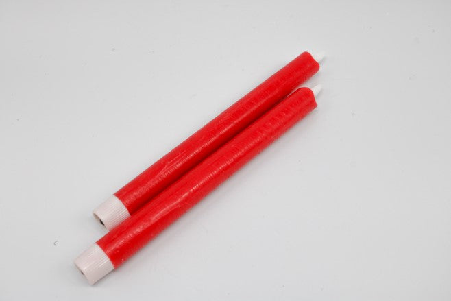 Battery Operated Tapers S/2 - Red