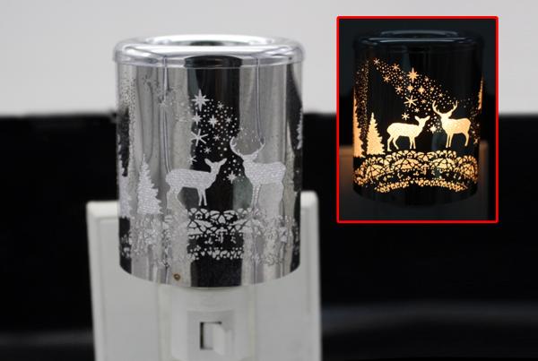 Silver Wildlife Night Light