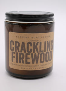 Firewood Crackling Candle 7oz