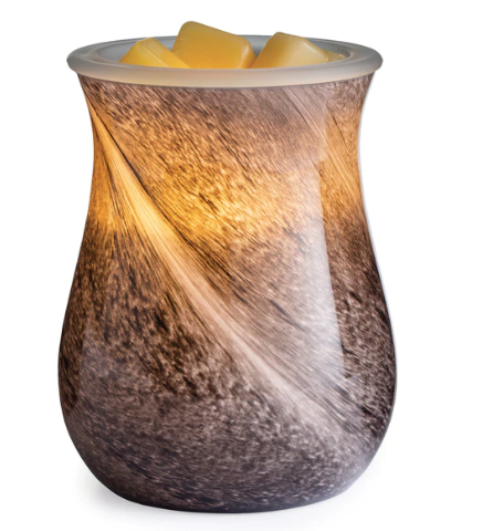 Obsidian Blown Glass Illumination Wax Warmer