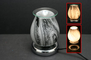 Eggshell Grey Touch Lamp
