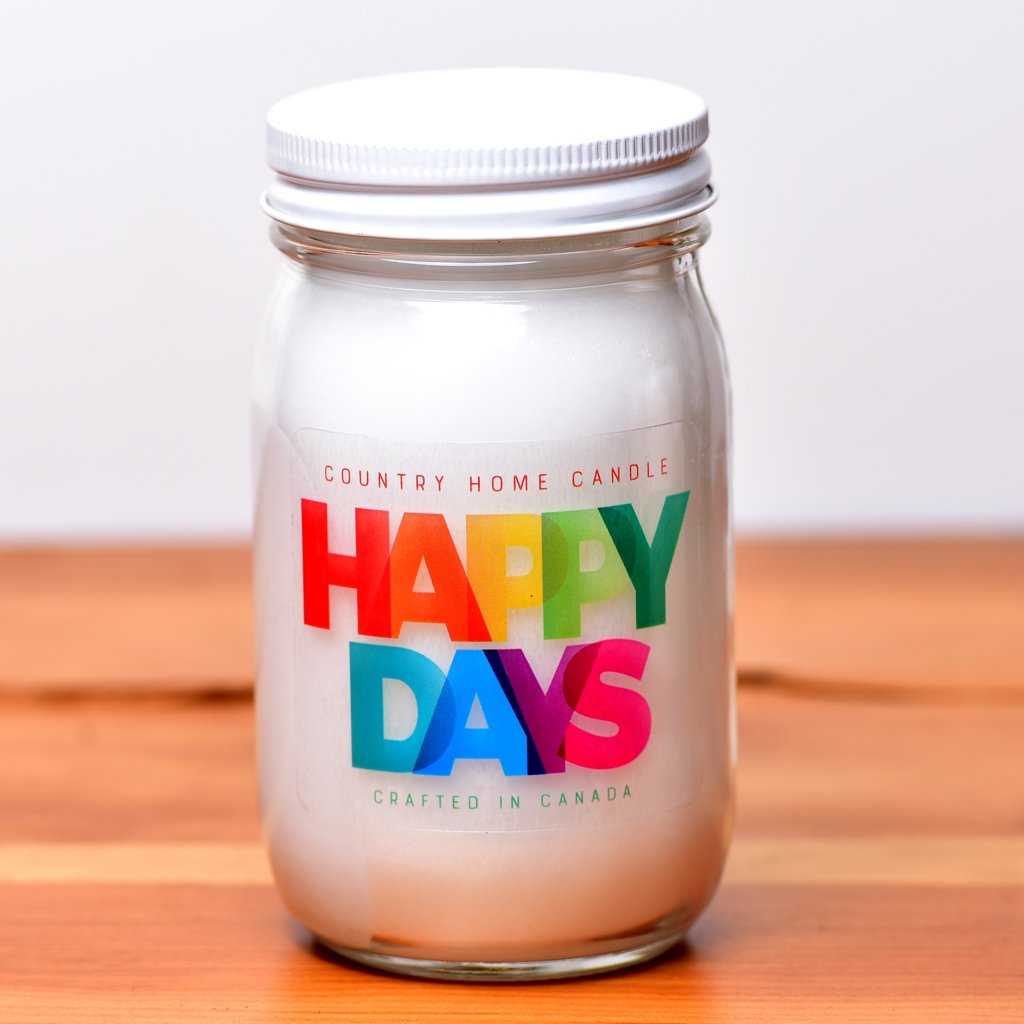 16oz Jar Candle - Happy Days