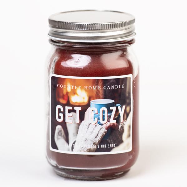 16oz Jar Candle - Get Cozy