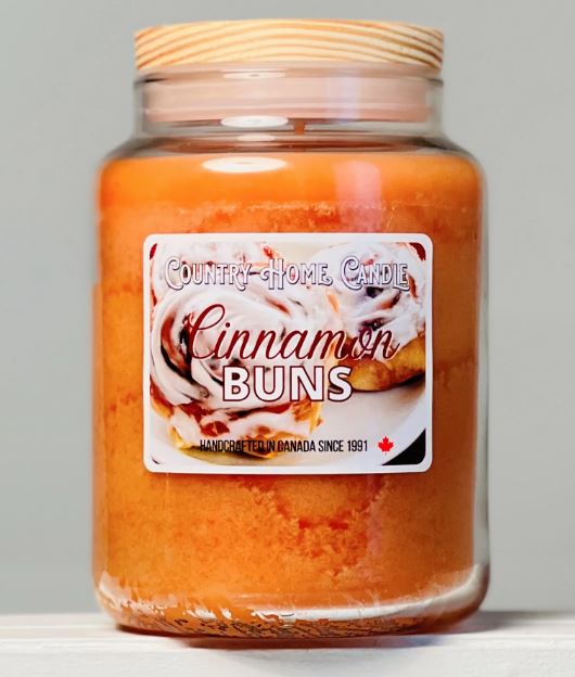 26oz Jar Candle - Cinnamon Bun